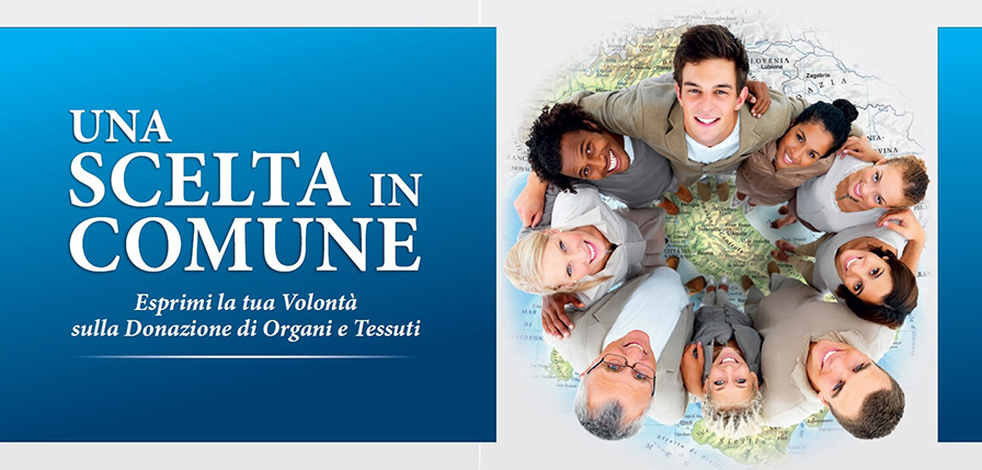 Una scelta in Comune! Esprimi la tua violazione sulla donazione di organi e tessuti